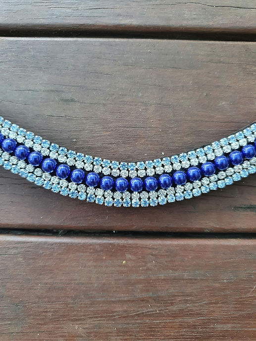 Blue Pearl Browband