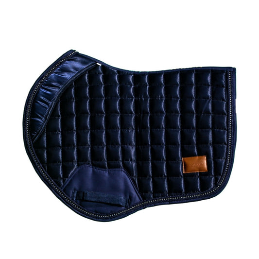 Navy Crystal Deluxe Saddle Pad