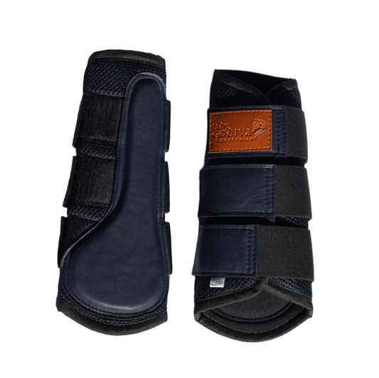 Navy Coolflow Brushing Boots